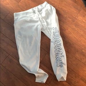 white joggers